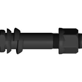1350 – BULON RUEDA M22 X 1.50 X 105 ARANDELA CONICA , GROWER TUERCA M22 X1,5 Llave 30mm